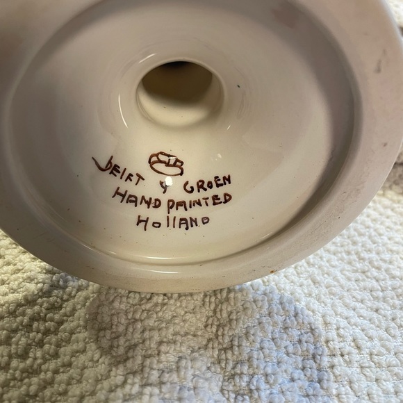 Delft candle holder - Picture 3 of 4